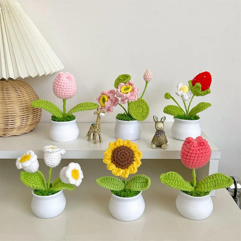 Mini Crochet Pookie Flower (LIMITED-EDITION)